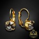Auskari „Krāšņums (Black Patina)“ ar Swarovski® kristāliem