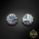 Auskari „Vintage (Light Sapphire Shimmer)“ ar Swarovski® kristāliem