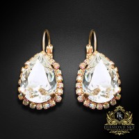 Auskari „Debesu Piliens III“ ar Swarovski® kristāliem