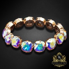 Aproce „Žilbinošais Mirdzums“ ar Swarovski™ kristāliem