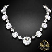 Kaklarota „Vortex“ ar Swarovski™ kristāliem