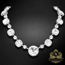 Kaklarota „Vortex“ ar Swarovski™ kristāliem