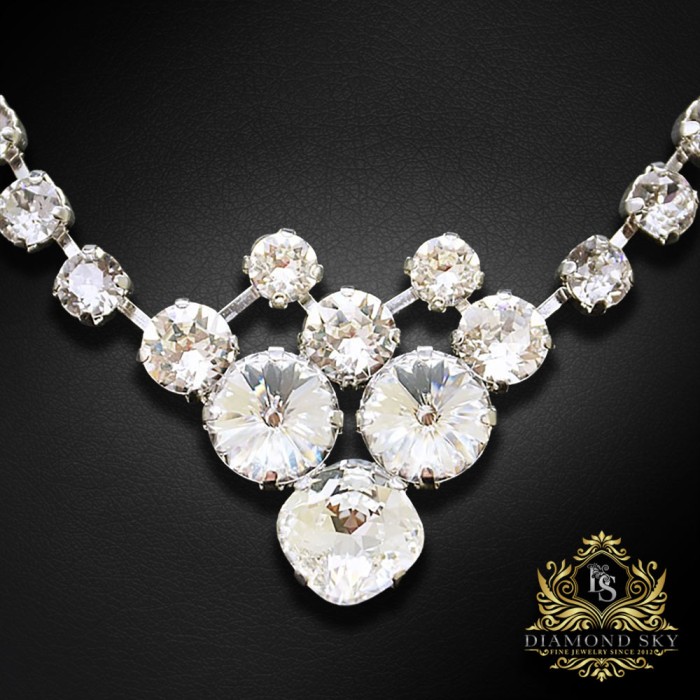 Kaklarota „Bohēma“ ar Swarovski™ kristāliem