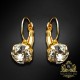 Auskari „Krāšņums (Silver Patina)“ ar Swarovski® kristāliem