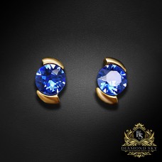 Auskari „Piena Ceļš (Sapphire)“ ar Swarovski™ kristāliem