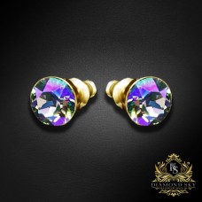 Auskari „Klasika (Paradise Shine)“ ar Swarovski™ kristāliem
