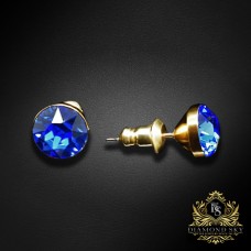 Auskari „Klasika (Sapphire)“ ar Swarovski® kristāliem