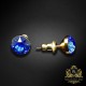 Auskari „Klasika (Sapphire)“ ar Swarovski® kristāliem