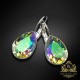 Auskari „Kristāla Piliens (Paradise Shine)“ ar Swarovski® kristāliem