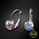 Auskari „Krāšņums (Aurora Borealis)“ ar Swarovski™ kristāliem