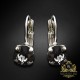 Auskari „Krāšņums (Silver Night)“ ar Swarovski™ kristāliem