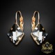 Auskari „Kristāla Rombs III (Moroda)“ ar Swarovski™ kristāliem