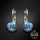 Auskari „Krāšņums (Sapphire Shimmer)“ ar Swarovski® kristāliem