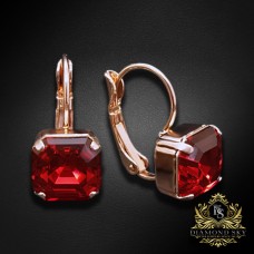 Auskari „Imperial (Scarlet)“ ar Swarovski® kristāliem