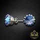Auskari „Vintage VII (Light Sapphire Shimmer)“ ar Swarovski® kristāliem
