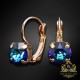 Auskari „Krāšņums II (Bermuda Blue)“ ar Swarovski® kristāliem