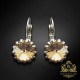 Auskari „Vintage VI (Golden Shadow)“ ar Swarovski® kristāliem