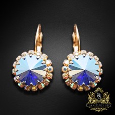 Auskari „Clarice IX (Sapphire Shimmer)“ ar Swarovski® kristāliem