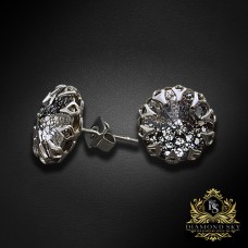 Auskari „Vintāžš VIII (Black Patina)“ ar Swarovski™ kristāliem