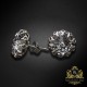 Auskari „Vintāžš VIII (Black Patina)“ ar Swarovski™ kristāliem