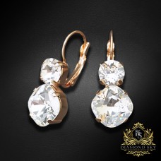 Auskari „Žilbinošais Mirdzums VI“ ar Swarovski® kristāliem