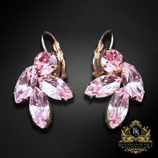 Auskari „Paradīzes Ziedi II“ ar Swarovski™ kristāliem