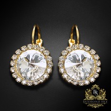 Auskari „Klaris“ ar Swarovski™ kristāliem