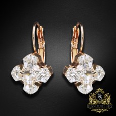Auskari „Bizantijas Krusts“ ar Swarovski™ kristāliem