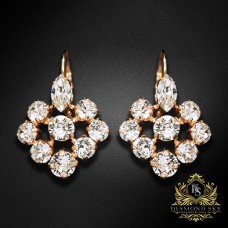 Auskari „Greznums II“ ar Swarovski® kristāliem