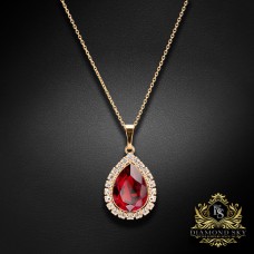 Kulons „Celestial Drop (Siam)“ ar Swarovski® kristāliem