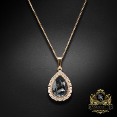 Kulons „Celestial Drop (Silver Night)“ ar Swarovski® kristāliem