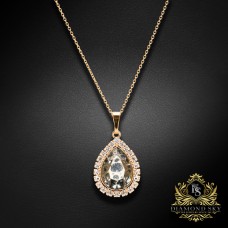 Kulons „Celestial Drop (Rose Patina)“ ar Swarovski® kristāliem