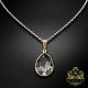 Kulons „Kristāla Lāse (Silver Night)“ ar Swarovski™ kristāliem