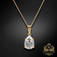 Pendant “Venus II” (Silver Patina) dazzling with Crystals by Swarovski®