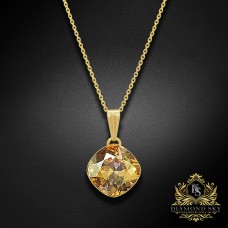 Kulons „Glare IV (Golden Shadow)“ ar Swarovski® kristāliem