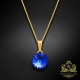 Kulons „Clarice II (Sapphire)“ ar Swarovski® kristāliem