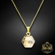 Kulons „Fantāzija (Golden Shadow)“ ar Swarovski™ kristāliem