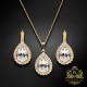 Komplekts sievietēm „Debesu Piliens“ ar Swarovski® kristāliem