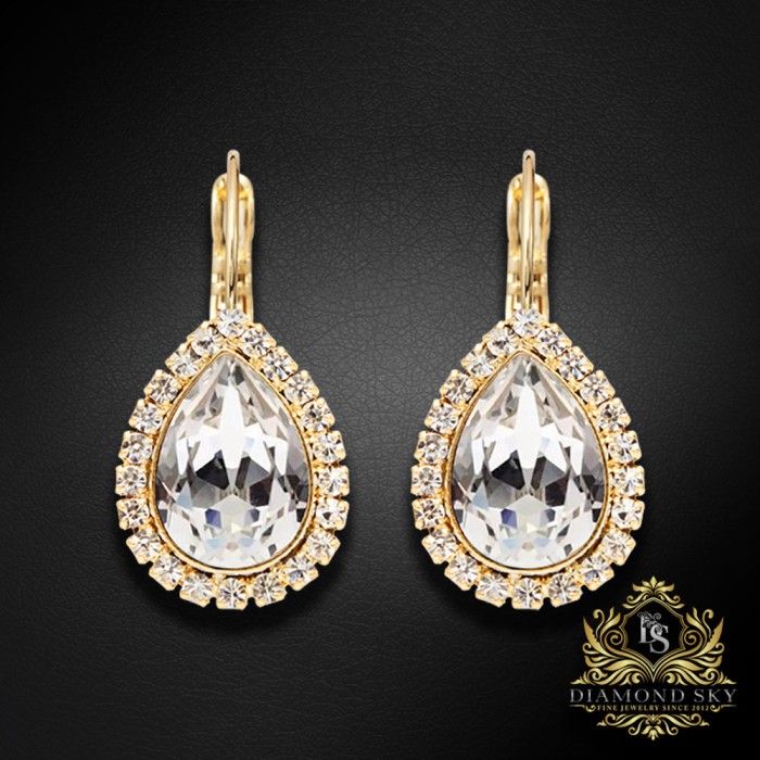 Komplekts sievietēm „Debesu Piliens“ ar Swarovski® kristāliem