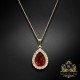 Komplekts sievietēm „Debesu Piliens (Siam)“ ar Swarovski® kristāliem