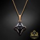 Kulons „Crystal Rhombus II (Graphite Lite Chrome)“ ar Swarovski® kristāliem