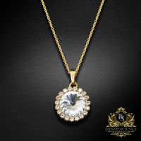 Pendant “Clarice” created with Crystals by Swarovski®