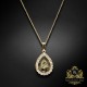 Komplekts sievietēm „Debesu Piliens (Gold Patina)“ ar Swarovski® kristāliem