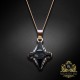 Komplekts sievietēm „Kristāla Rombs II (Graphite Lite Chrome)“ ar Swarovski® kristāliem