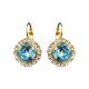 Komplekts „Apžilbinošs Spīdums III (Aqua)“ ar Swarovski™ kristāliem