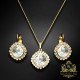 Komplekts sievietēm „Žilbinošais Mirdzums III“ ar Swarovski® kristāliem