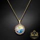 Komplekts sievietēm „Clarice (Aurora Borealis)“ ar Swarovski® kristāliem