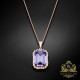 Komplekts „Lurdes (Tanzanite)“ ar Swarovski™ kristāliem