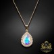 Komplekts sievietēm „Debesu Piliens (Aurora Borealis)“ ar Swarovski® kristāliem