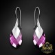 Sudraba komplekts „Baroka II (Amethyst Light Chrome)“ ar Swarovski™ kristāliem